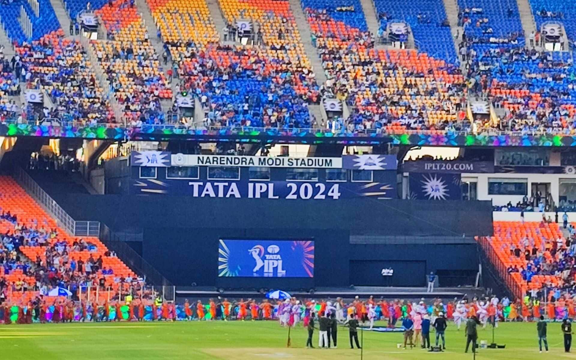 Special ceremony before GT vs MI for IPL 2024